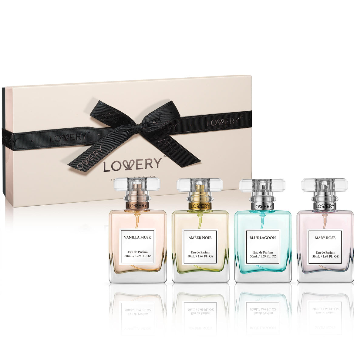 Lovery Perfume Set for Women Size 4 Pieces