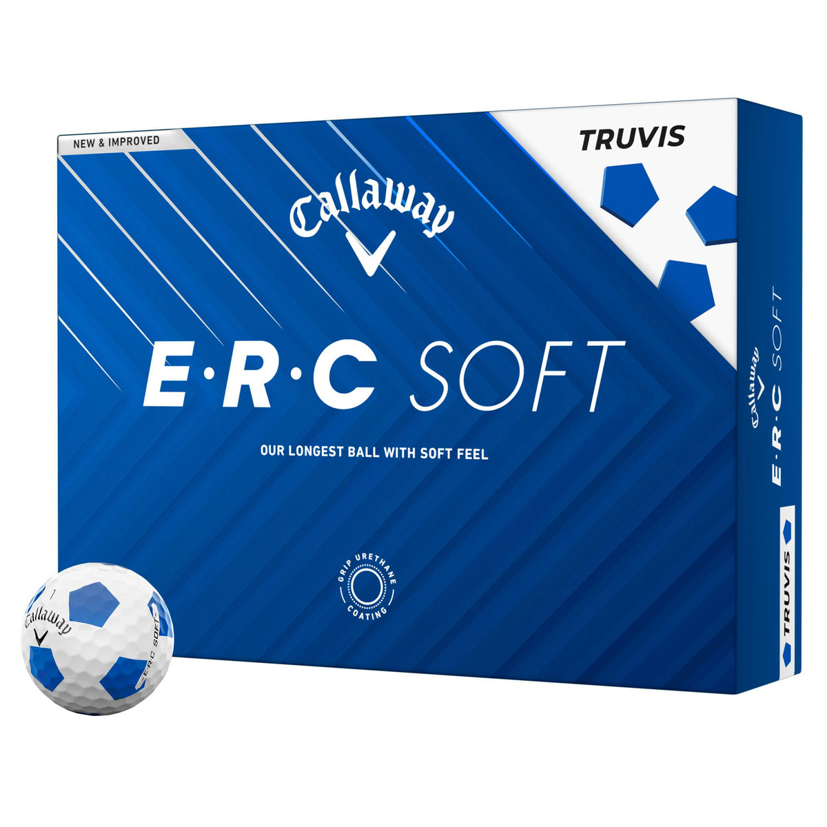 Callaway ERC Soft Truvis White 2025 Golf Balls - 1 Dozen