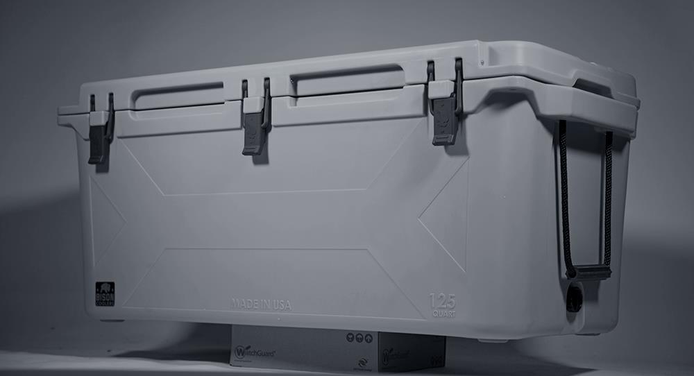 Gray Granite 125 QT Bison Cooler