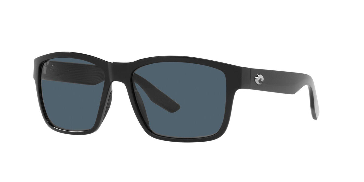 Costa Del Mar Paunch Sunglasses - (Frame) Black; (Lens) Gray, 580P