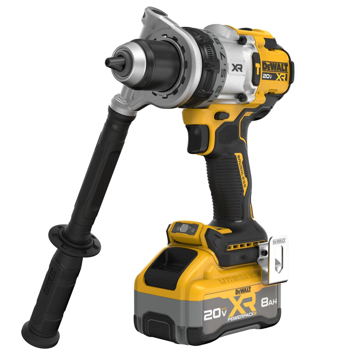 DeWalt 20V MAX XR Brushless 1/2" 3-Speed Hammer Drill w/ PowerPack Battery