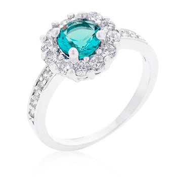 Completely Bella Classic Birthstone Ring in Blue(10,Silver, Blue)