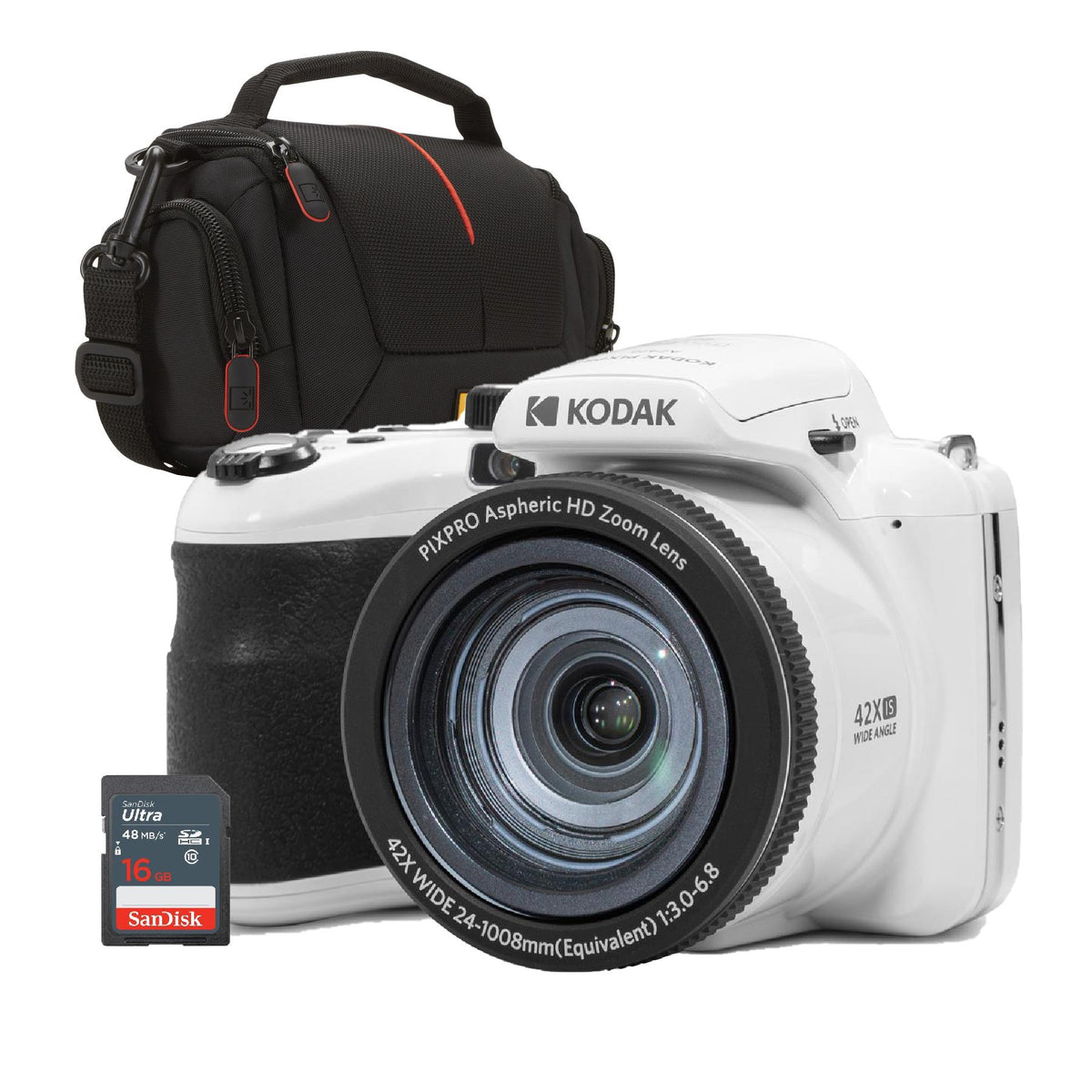 Kodak PIXPRO AZ425 20.7mp 42x digital camera bundle