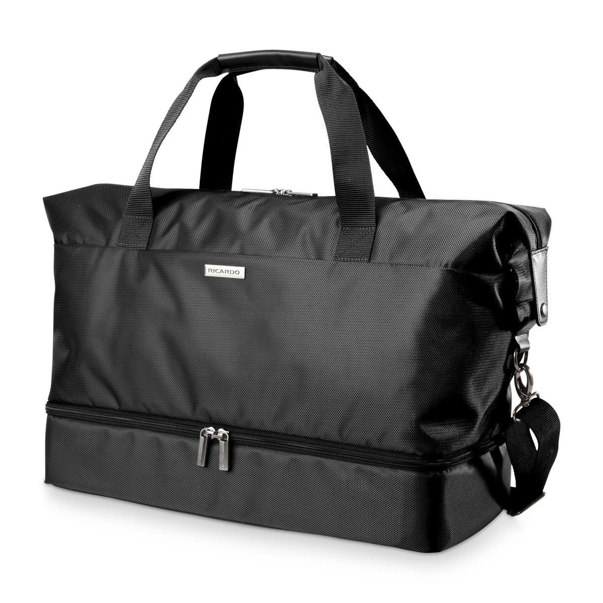 Ricardo Beverly Hills - Avalon SS Drop-Bottom Weekender - Black