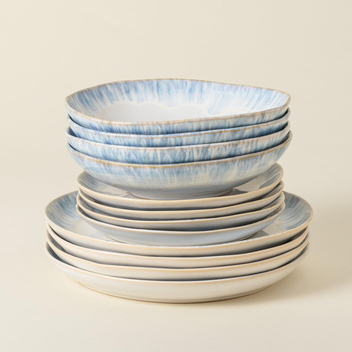 Casa Fina Brisa Place Setting Set w/ pasta bowl Size 12 Pieces