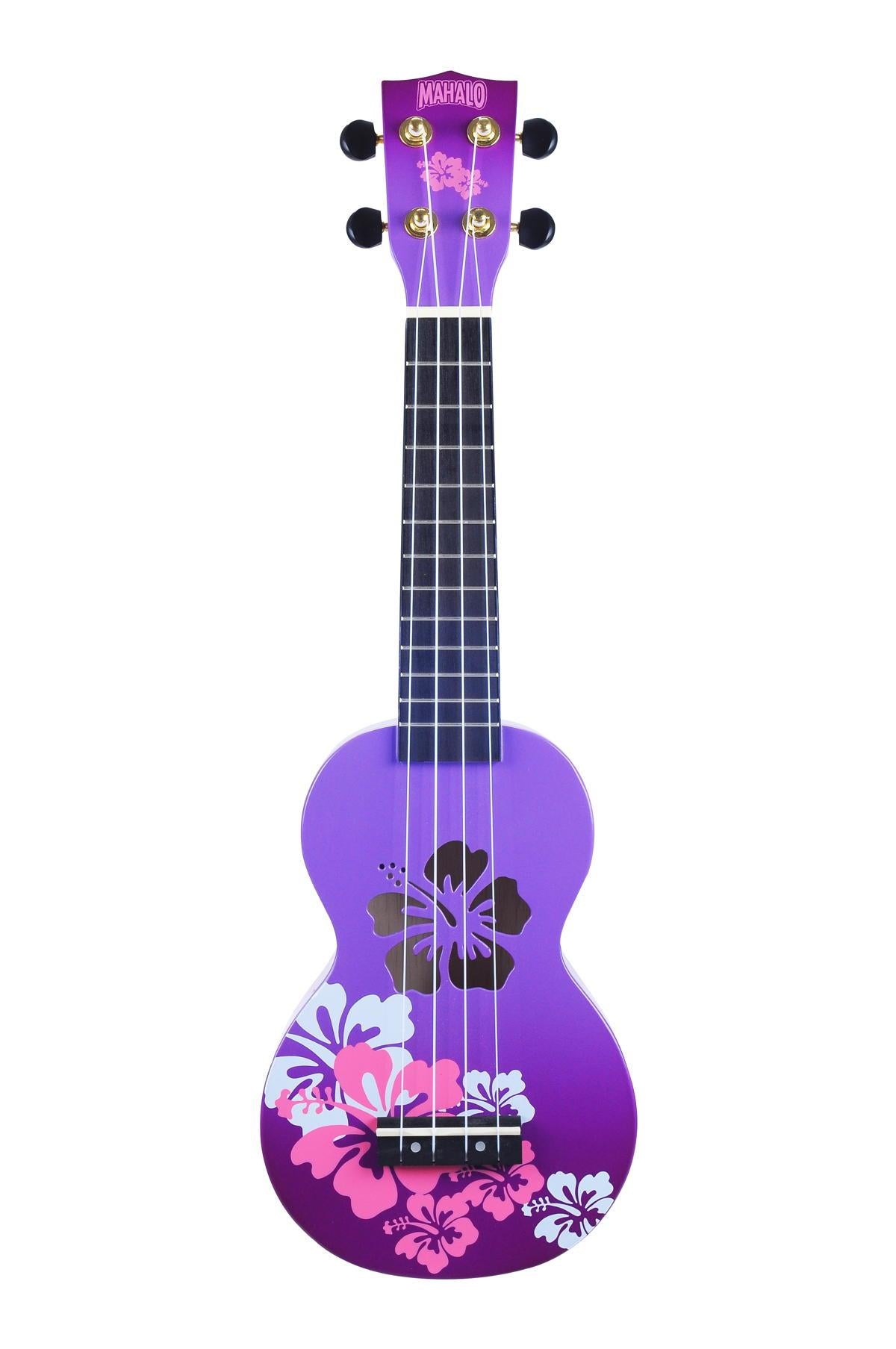 Mahalo Hibiscus Soprano Ukulele