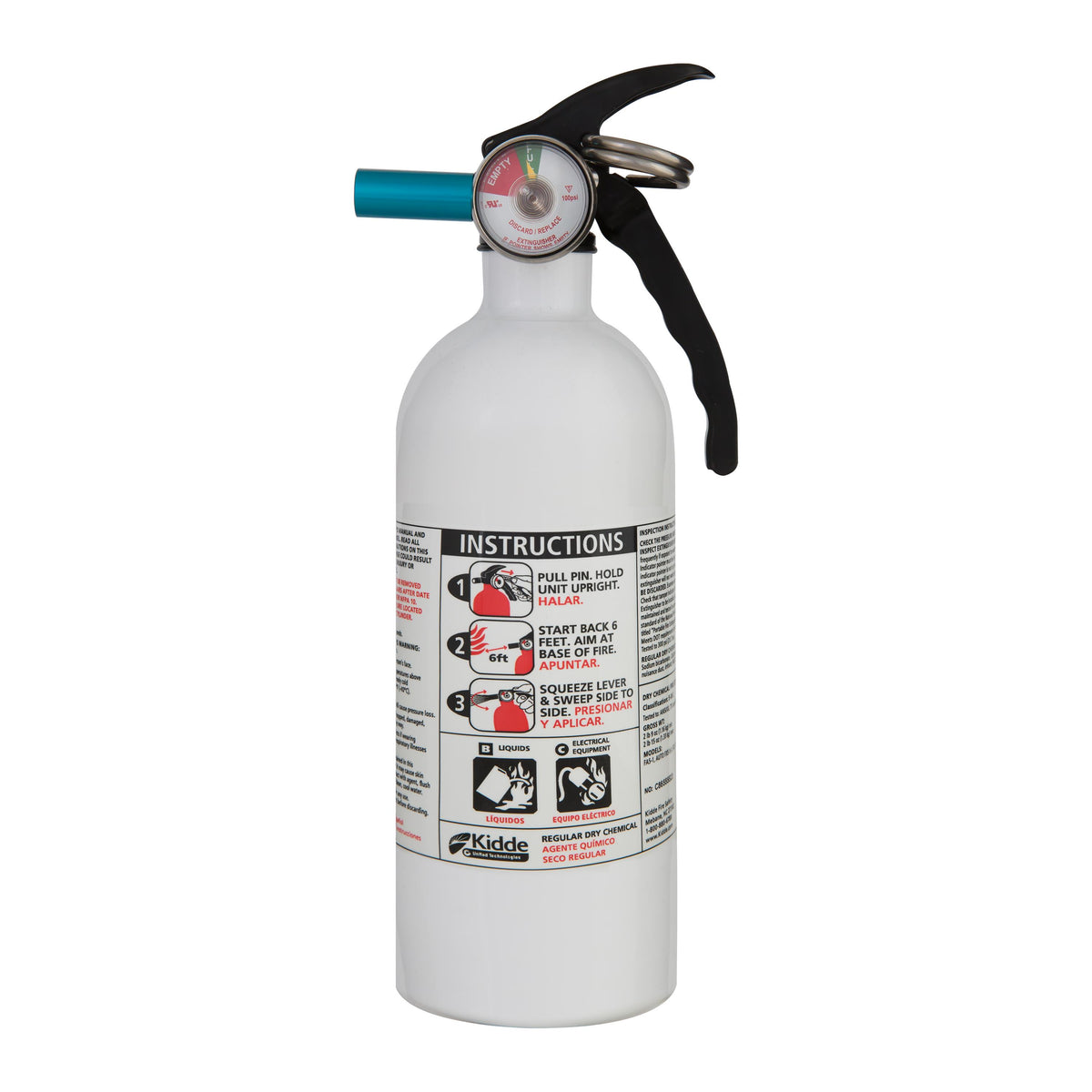 Kidde Safety Auto Fire Extinguisher - UL rated 5-B:C