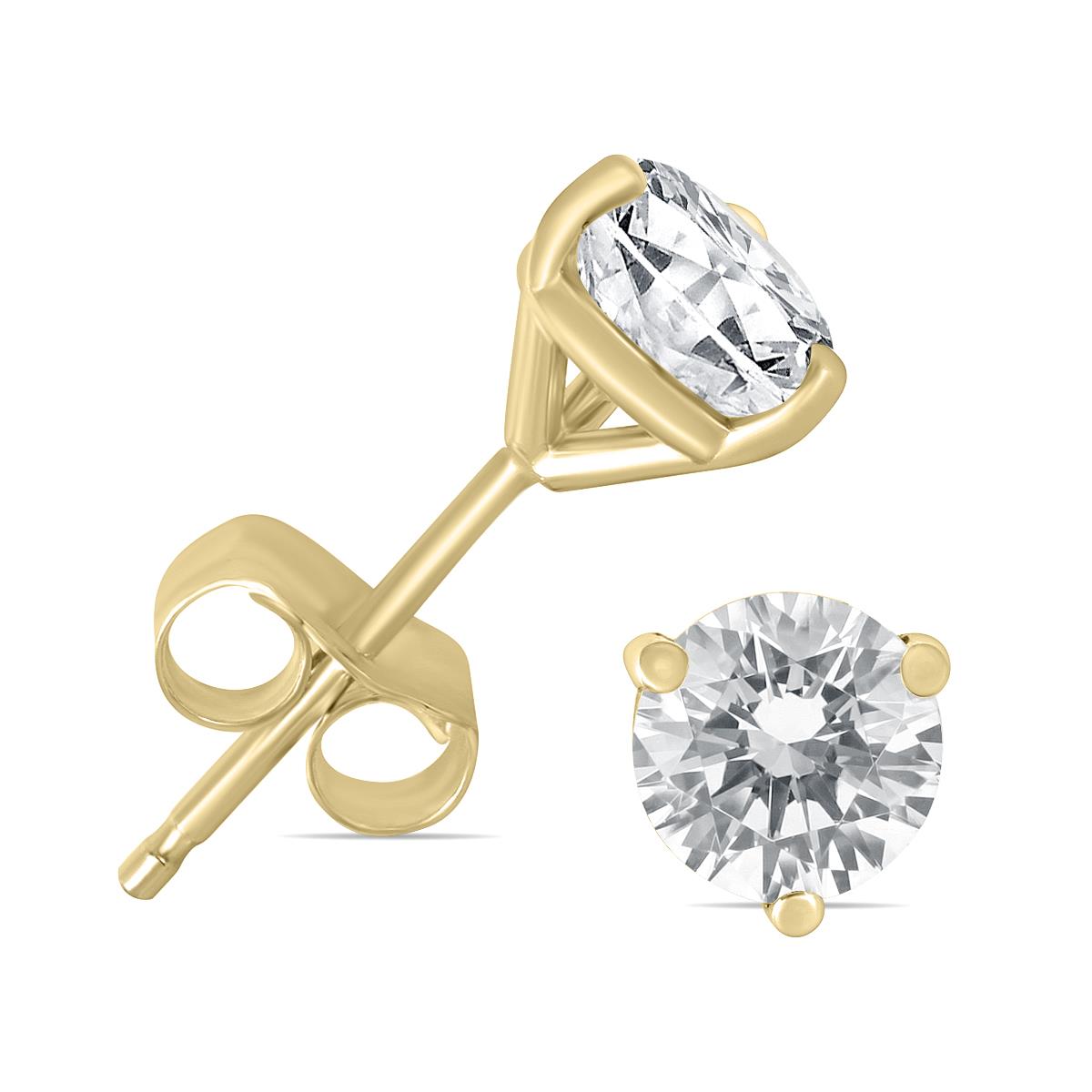 Prestige Boutique Diamonds 1/2 CT Martini Set Diamond Solitaire Ear