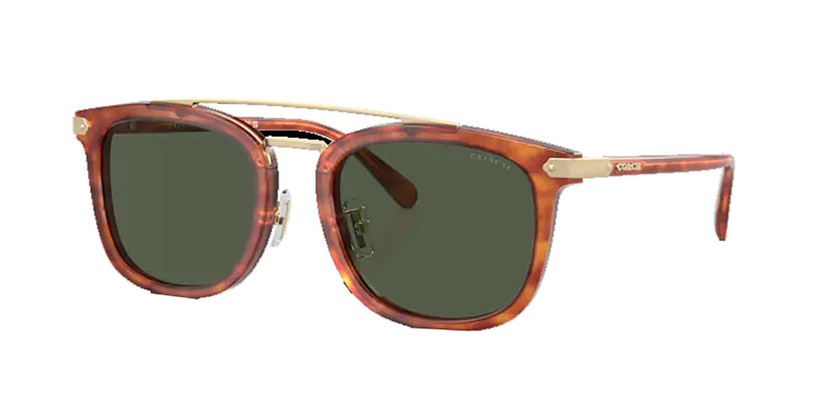 Coach Mens Round Non Polarized Sunglasses Size 53