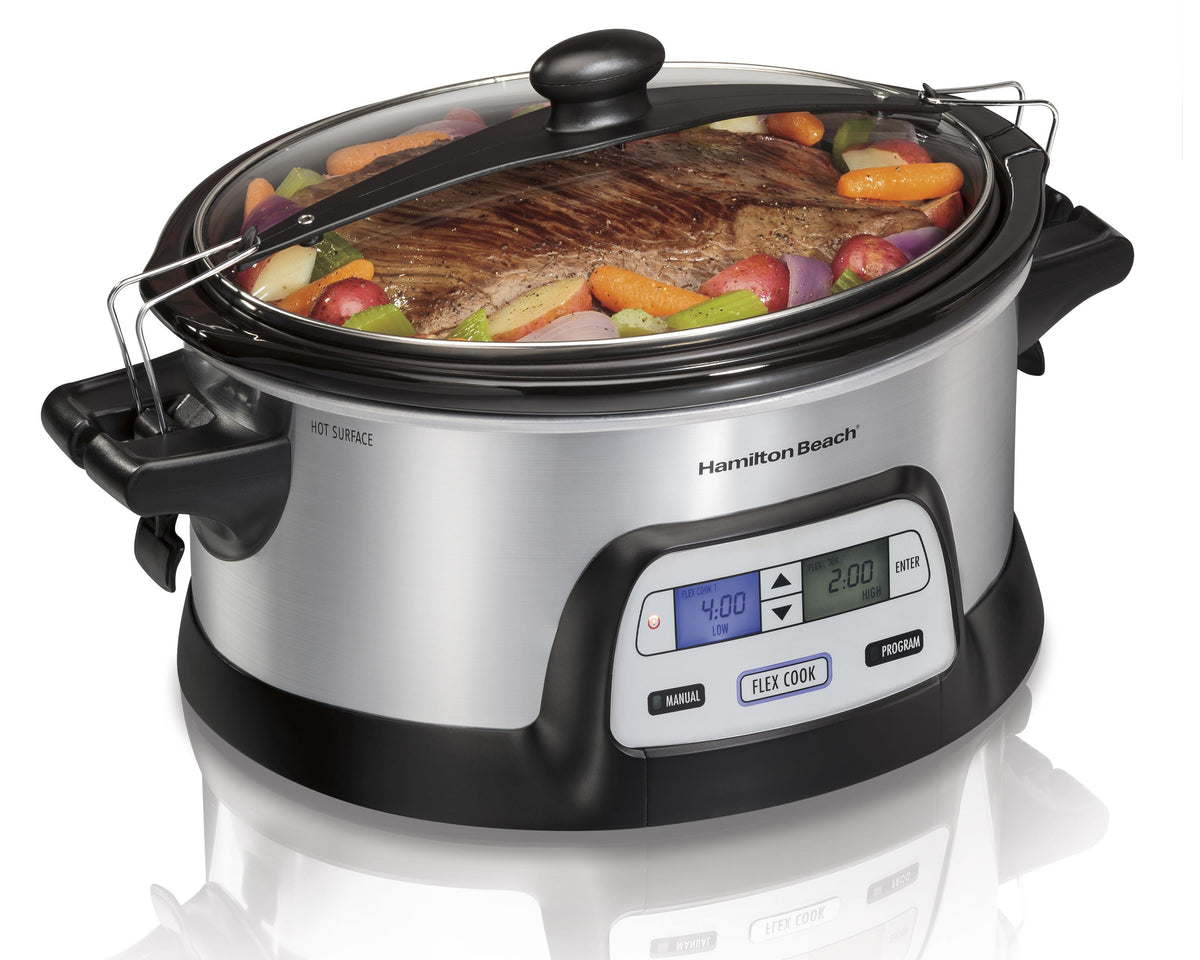 Hamilton Beach FlexCook 6qt Stay Or Go Slow Cooker