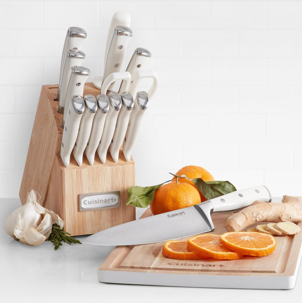 Cuisinart Triple Rivet 15-Piece Cutlery Set with Block