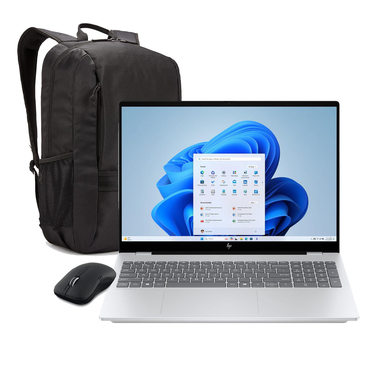 Hewlett Packard OmniBook 7 Flip 16" Touchscreen Notebook Bundle