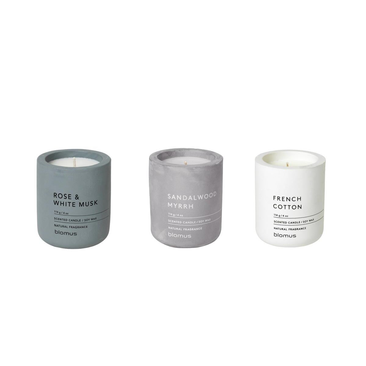 Blomus FRAGRA- Small Candle Set - Summer Nights