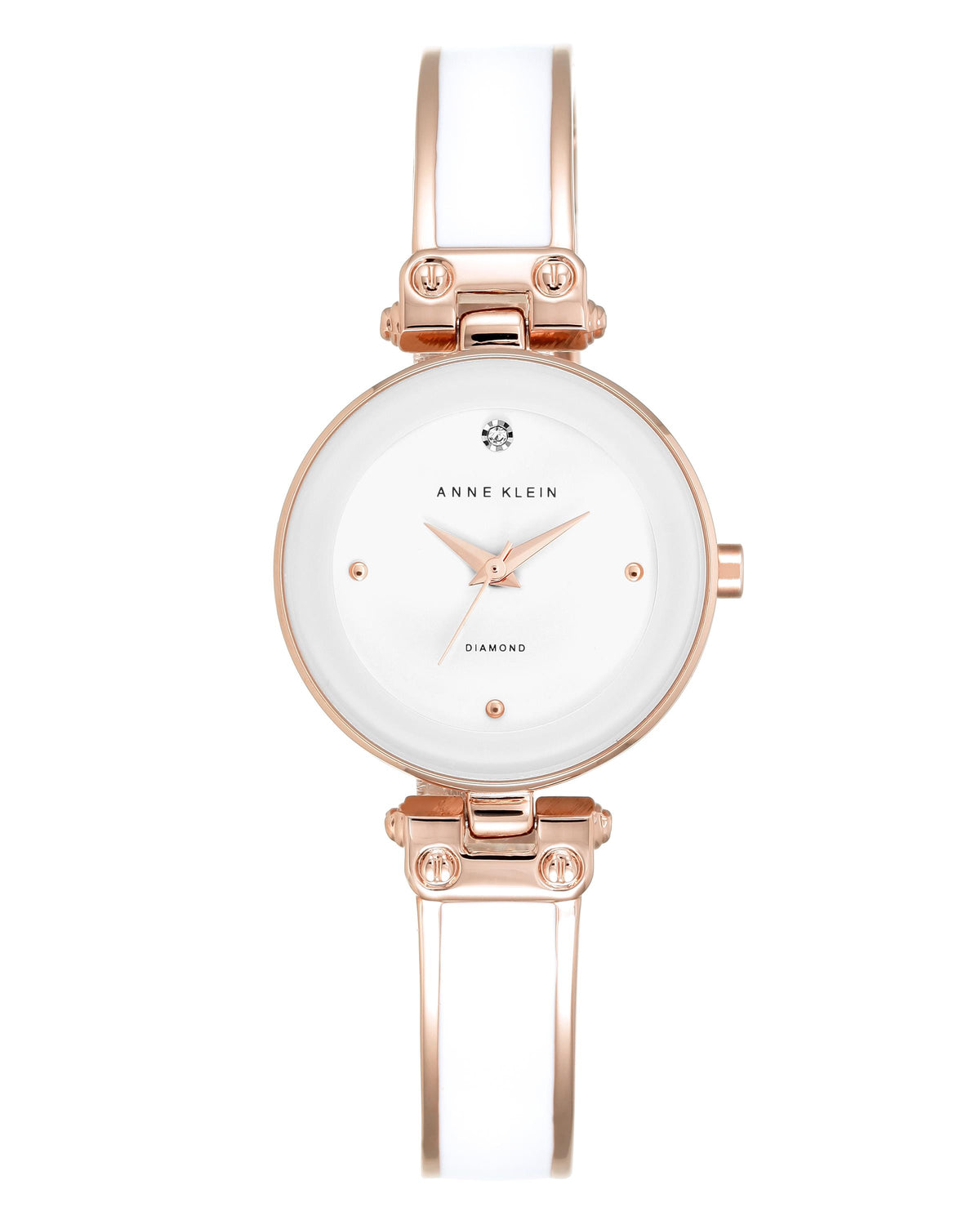 Anne Klein Women's White Dial Bracelet Watch