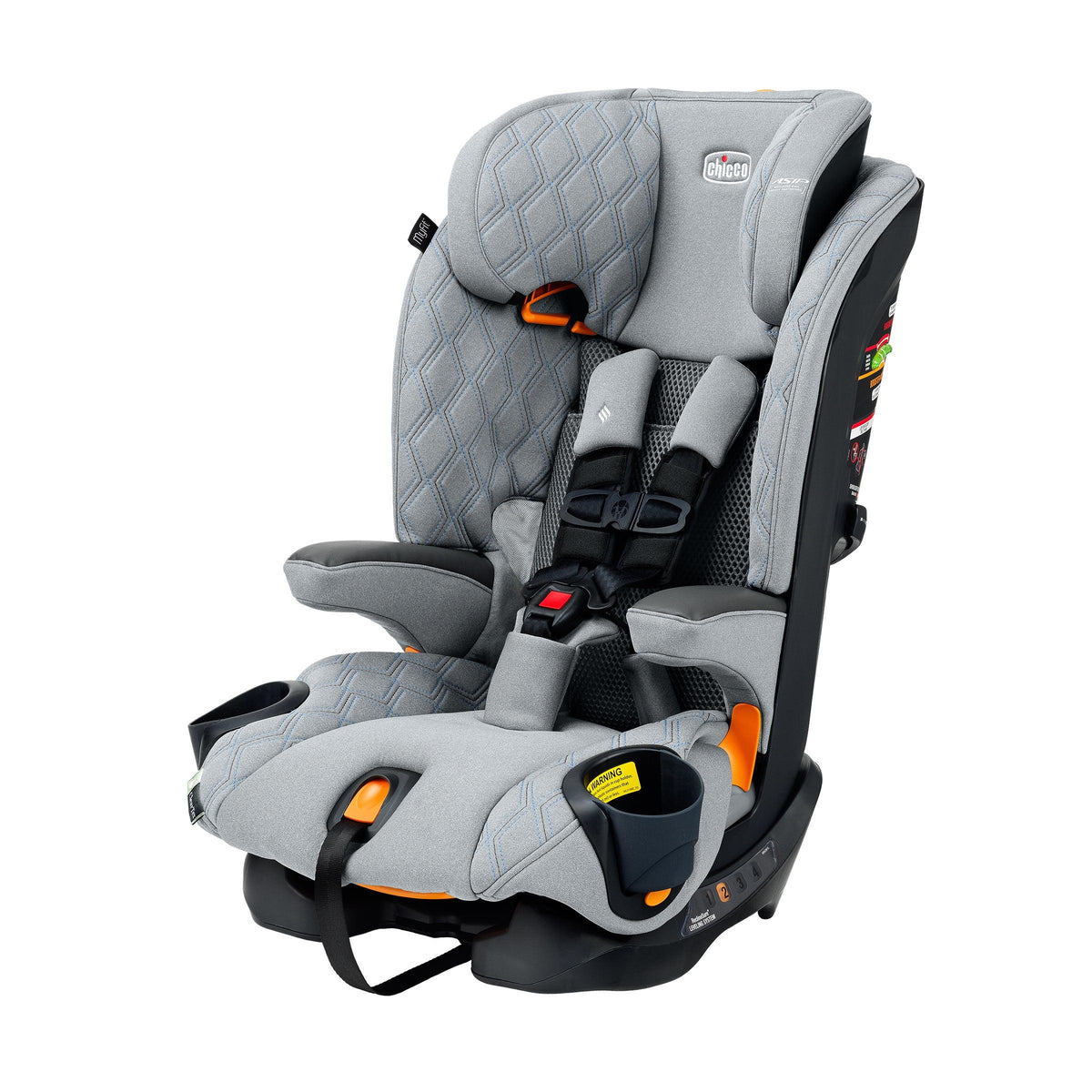 Chicco MyFit Air ClearTex Harness + Booster Car Seat Stratus