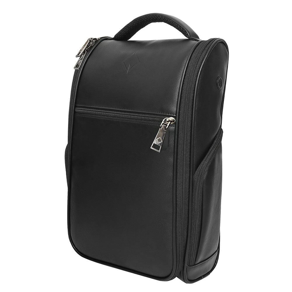 CaddyDaddy Lux Synthetic Leather Golf Shoe Bag