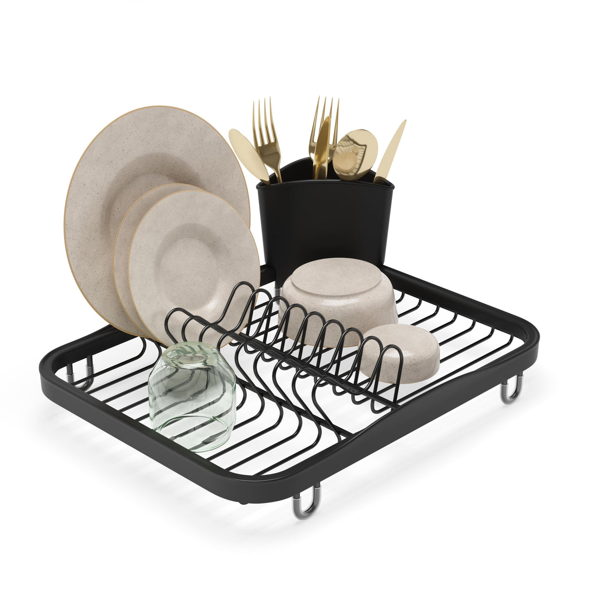 Umbra Sinkin Dishrack Black
