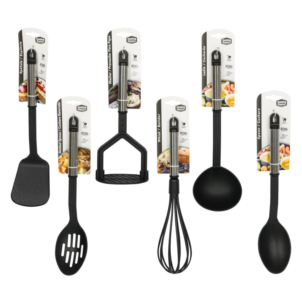 Bella Home 6 Pc. Kitchen Utensil Set