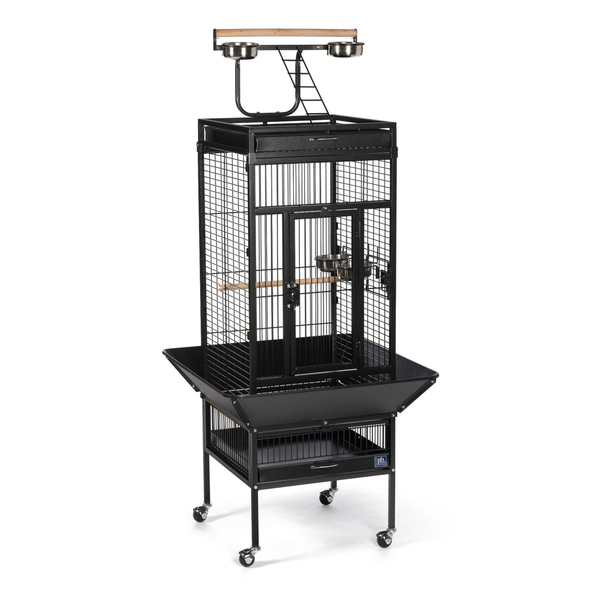 Prevue Pet Products Playtop Bird Home Black