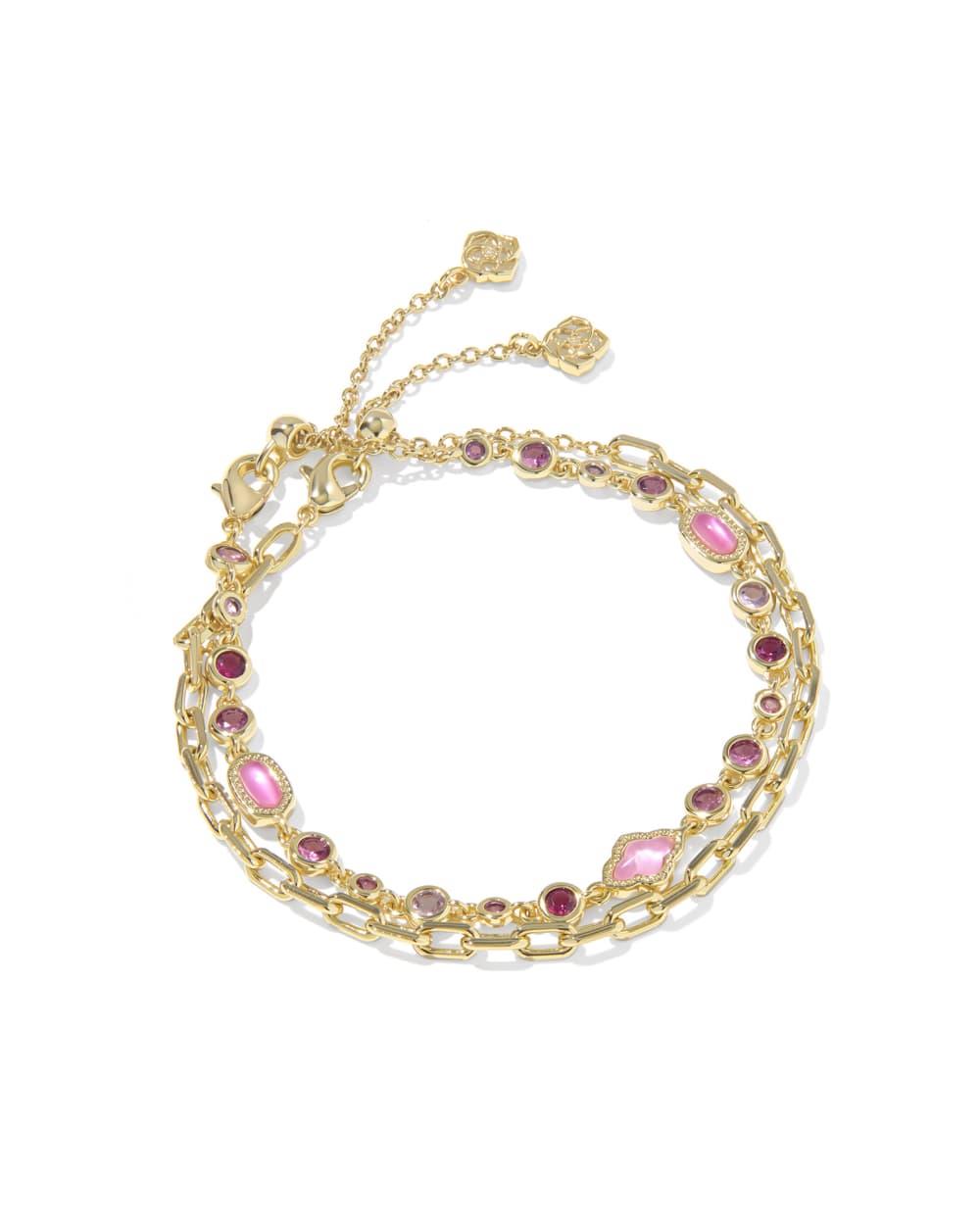 Kendra Scott Mini Elisa Abbie Set Of 2 Delicate Chain Bracelets
