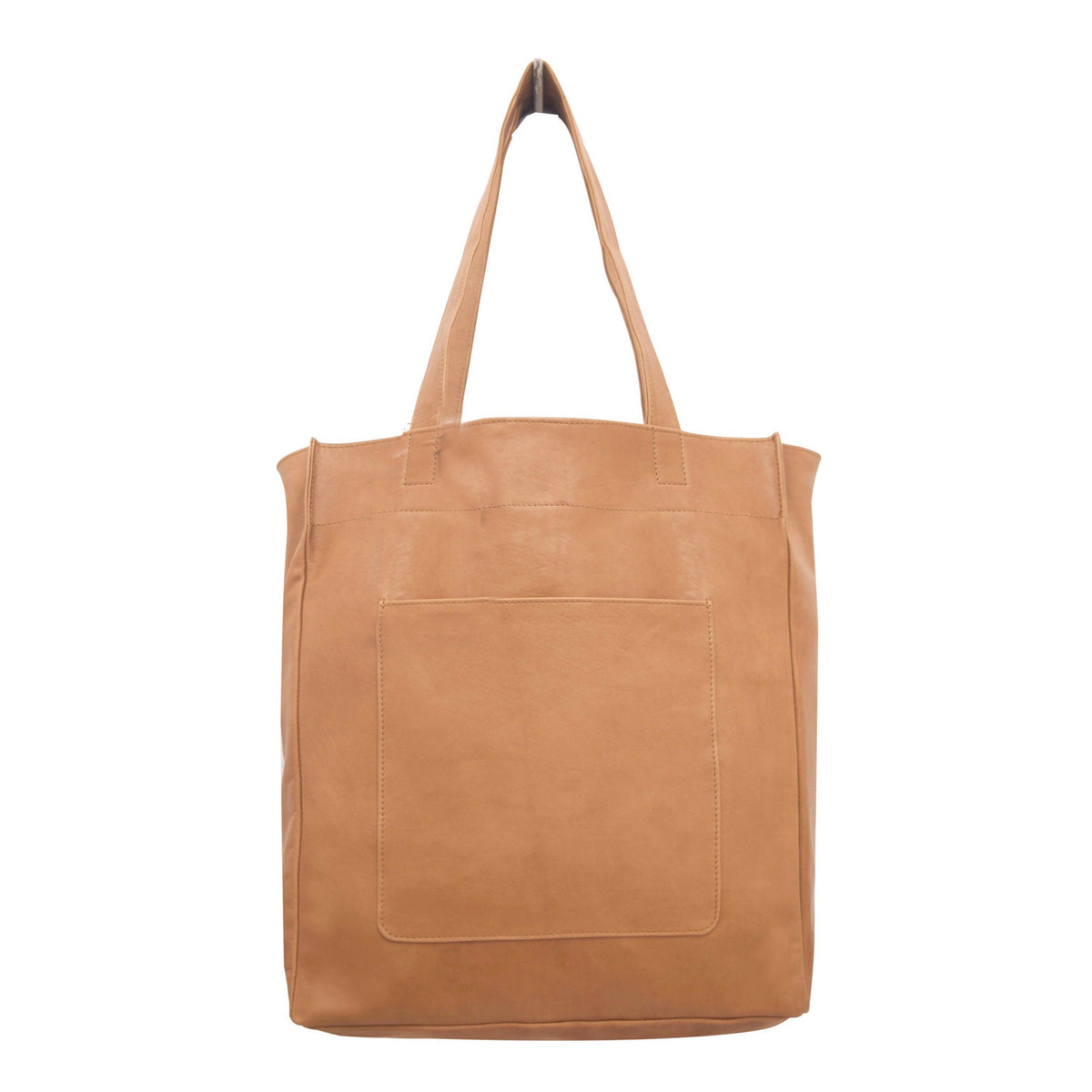 Latico Leathers Margie Leather Tote/Shoulder Bag Tan