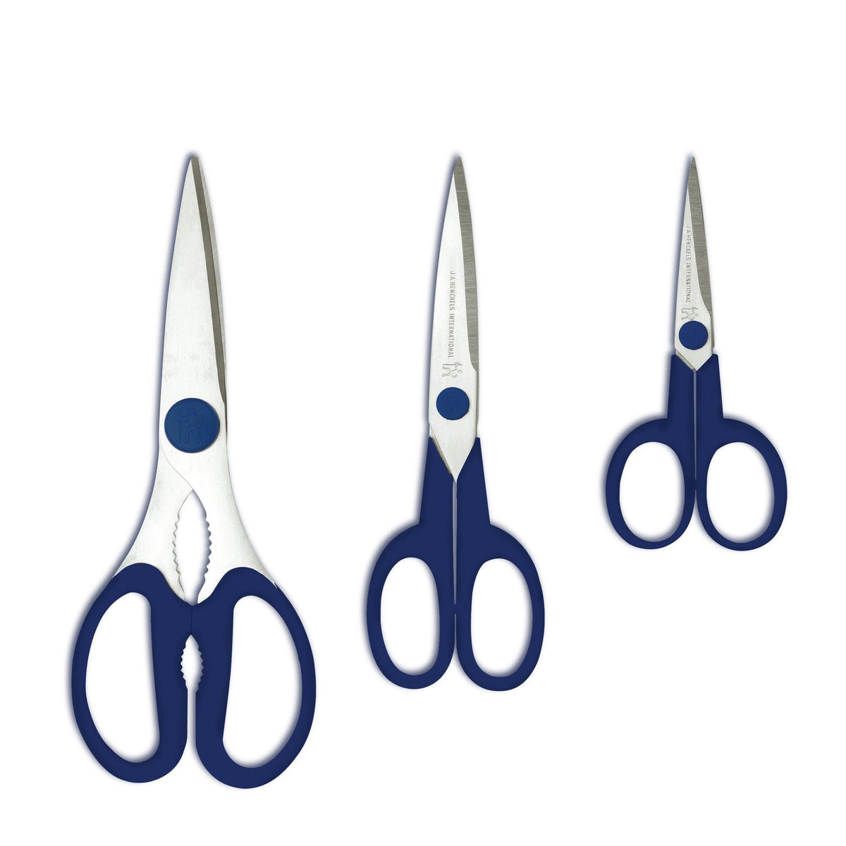 Henckels 3pc Multi-Purpose Scissors Set Blue