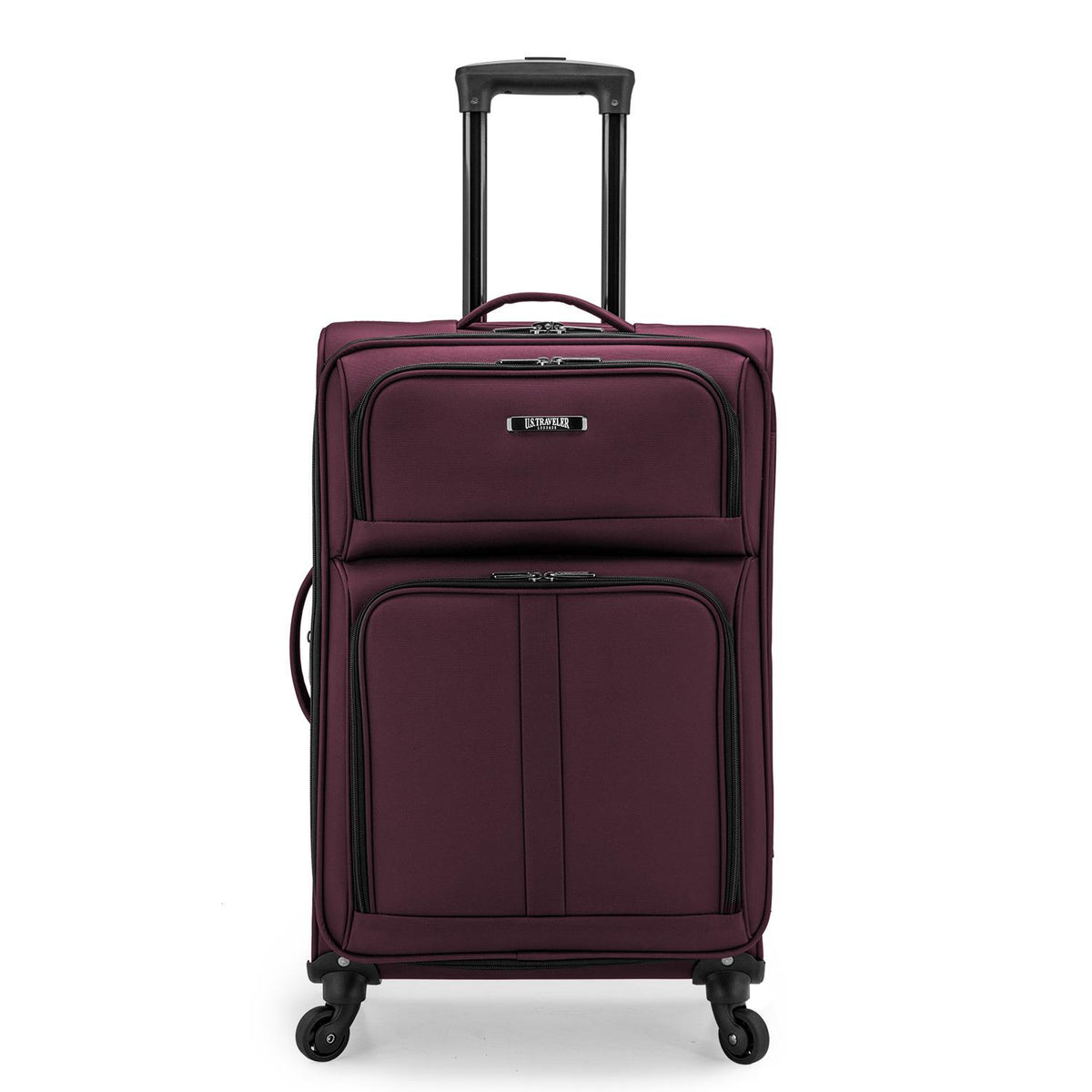 Traveler's Choice Anzio 26" Softside Expandable Spinner Luggage, Dark Grey