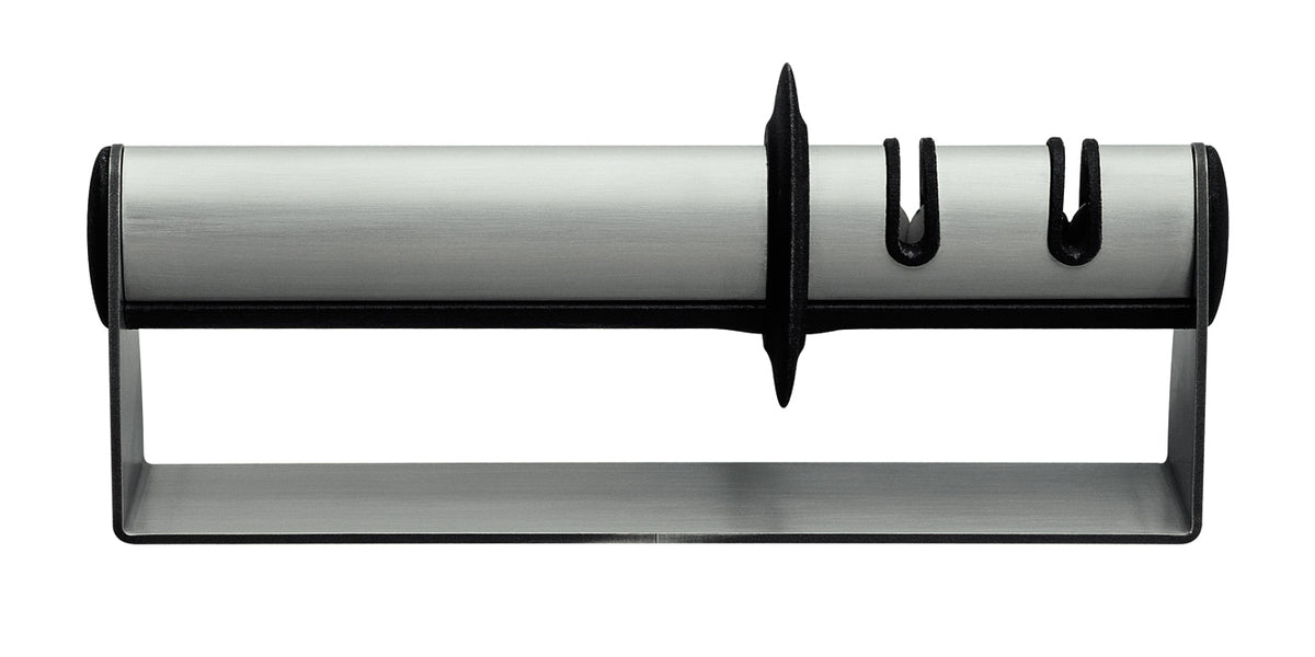 JA Henckels Twin Duo Stainless Steel Handheld Knife Sharpener