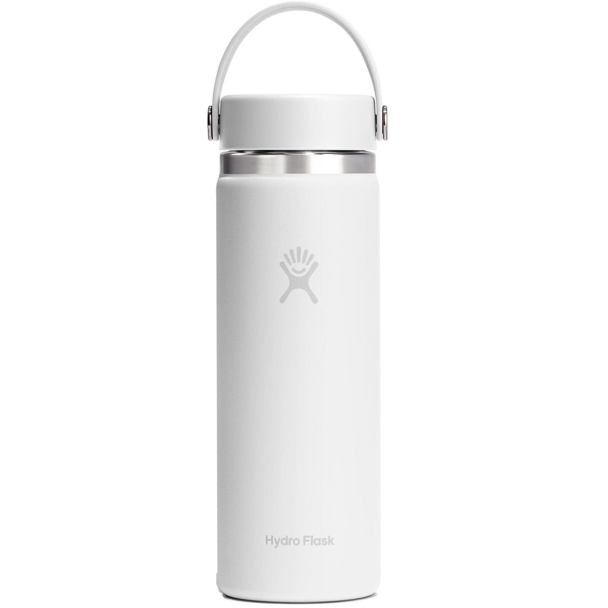 Hydro Flask 20 oz. Wide Mouth Bottle w/Flex Cap - White