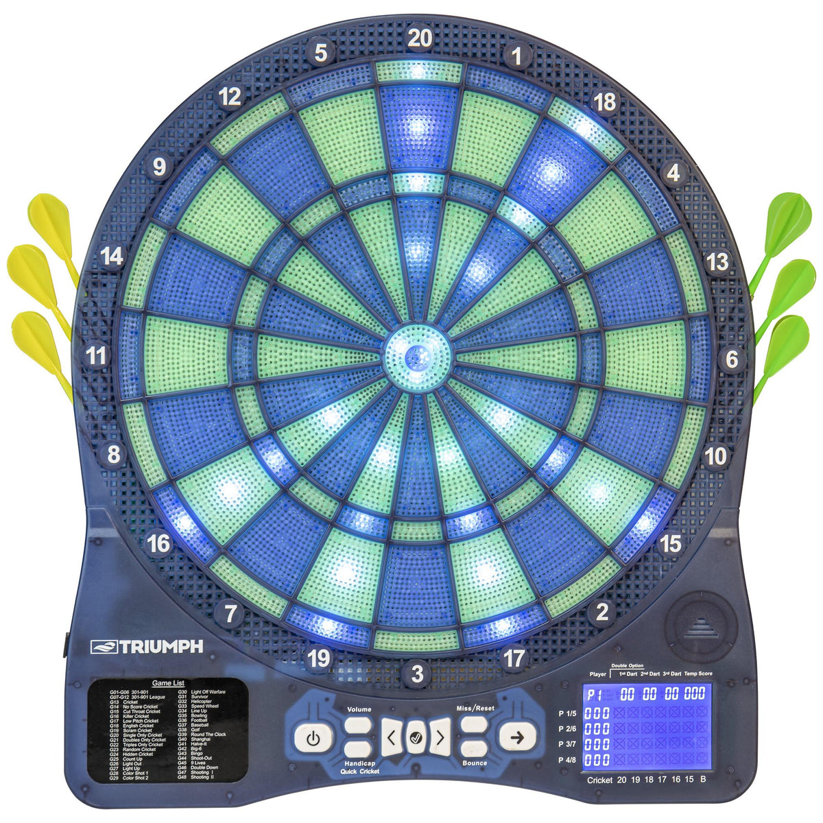 Escalade Sports Accudart - Light FX 2000 Electronic Dartboard
