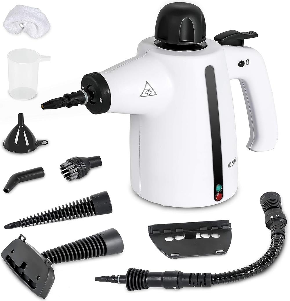 Commercial Care Handheld Steam Cleaner Size 9 Pieces