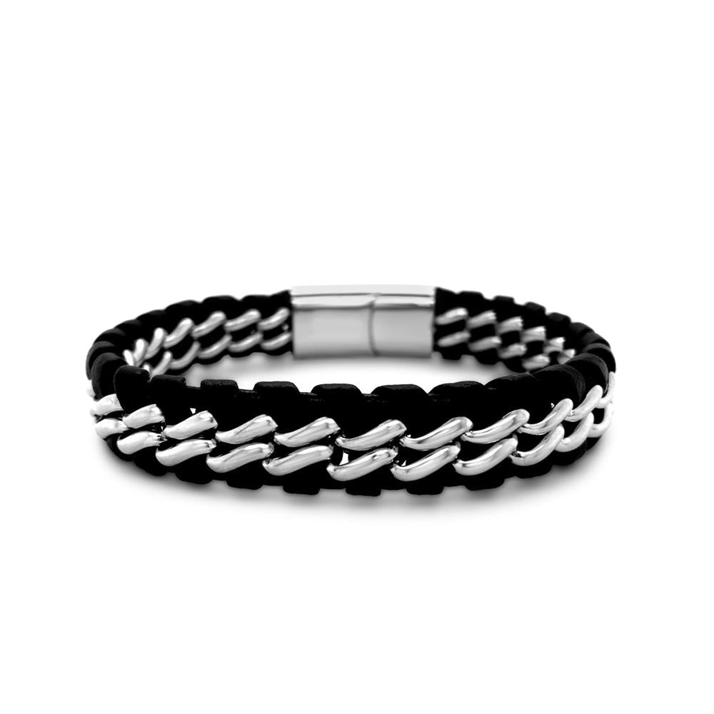 Anna Zuckerman Rowen Mixed Metals Braided Cuff