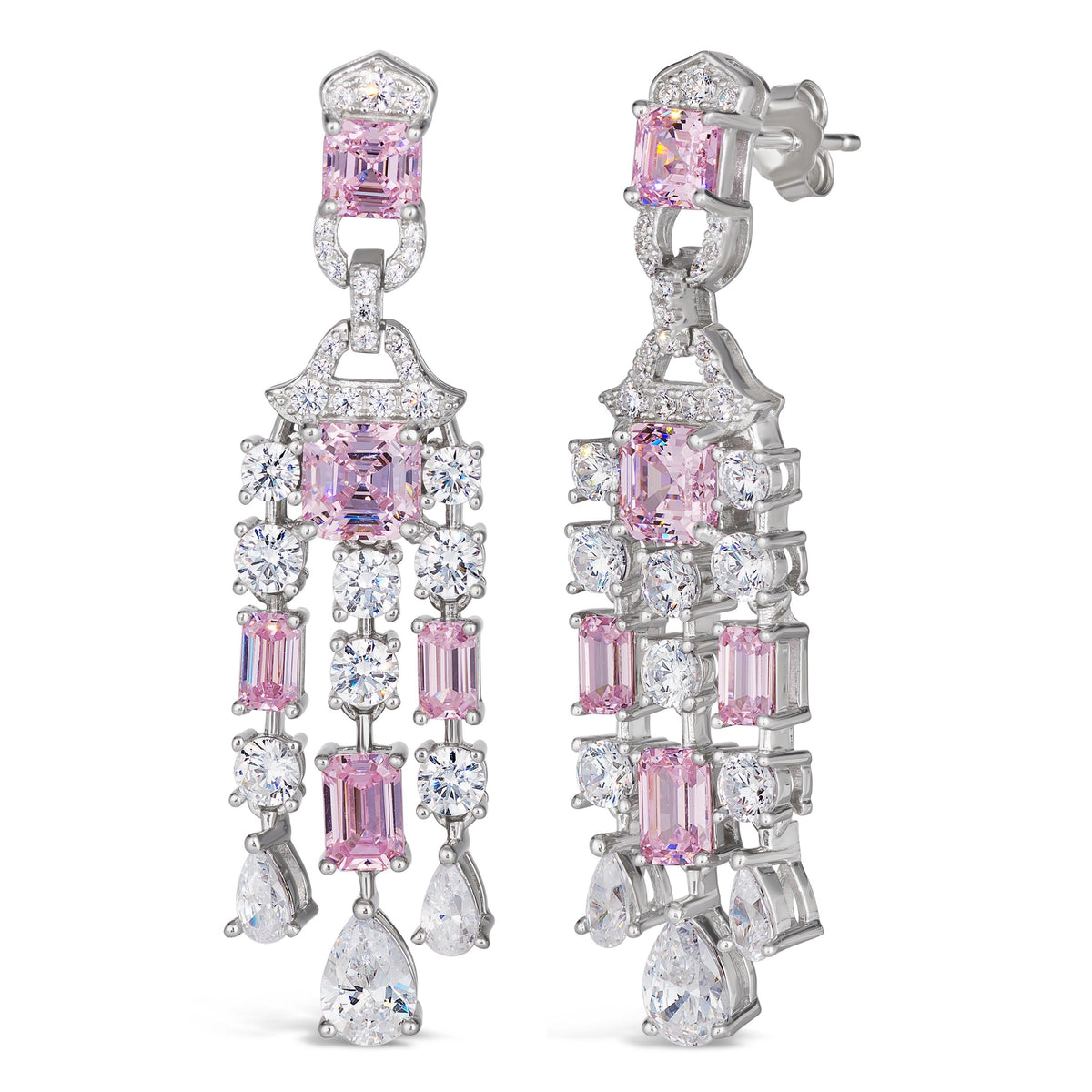 Anna Zuckerman Red Carpet Worthy Chandelier Earrings