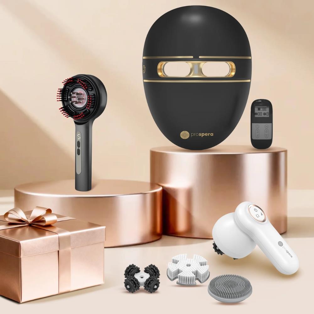 Prospera Opulent Radiance 3-in-1 LED Beauty Revival Set