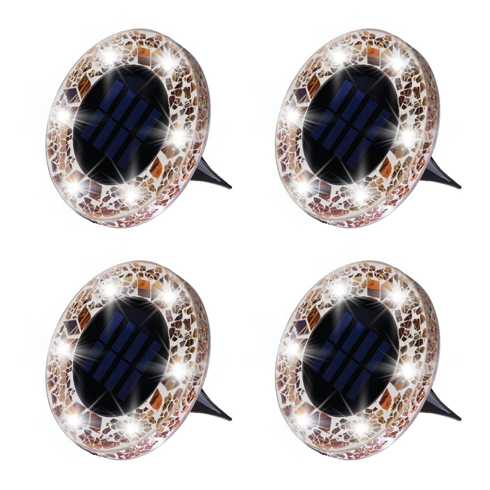 Bell + Howell Mosaic Solar Disk Size 4 pack