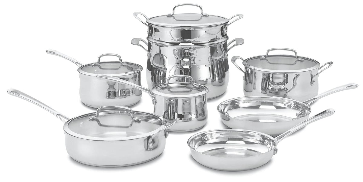 Cuisinart Contour Stainless Steel Cookware Set - 13pc