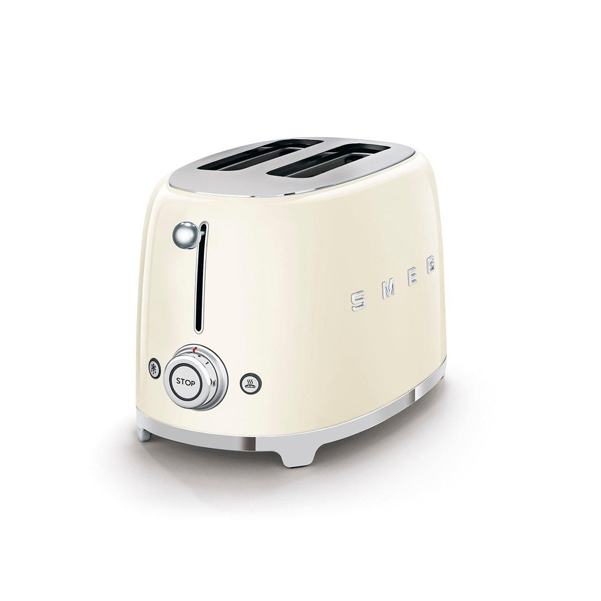 Smeg 2 Slice Toaster Cream