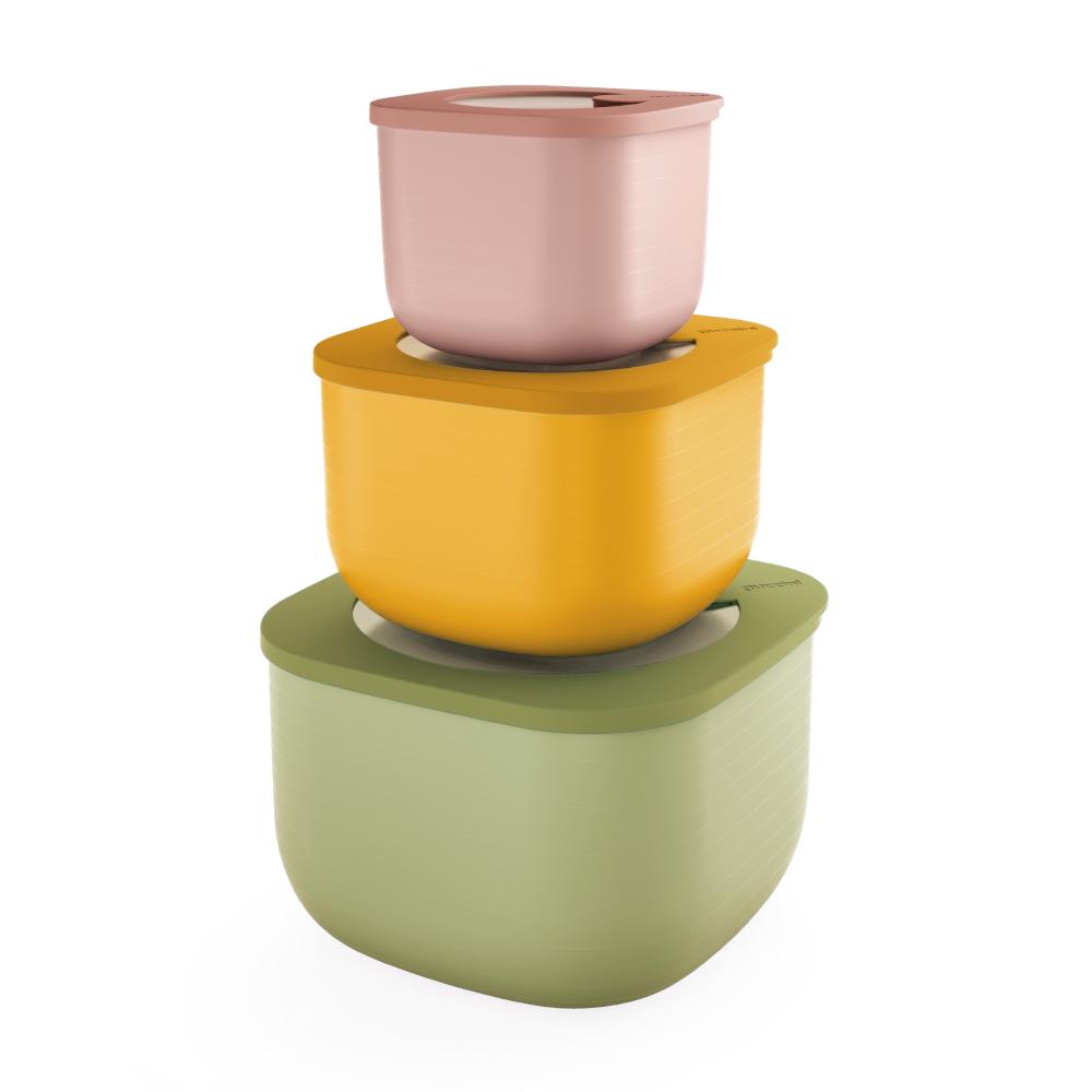Guzzini Eco Store & More Set 3 Deep Containers (ISCC+)