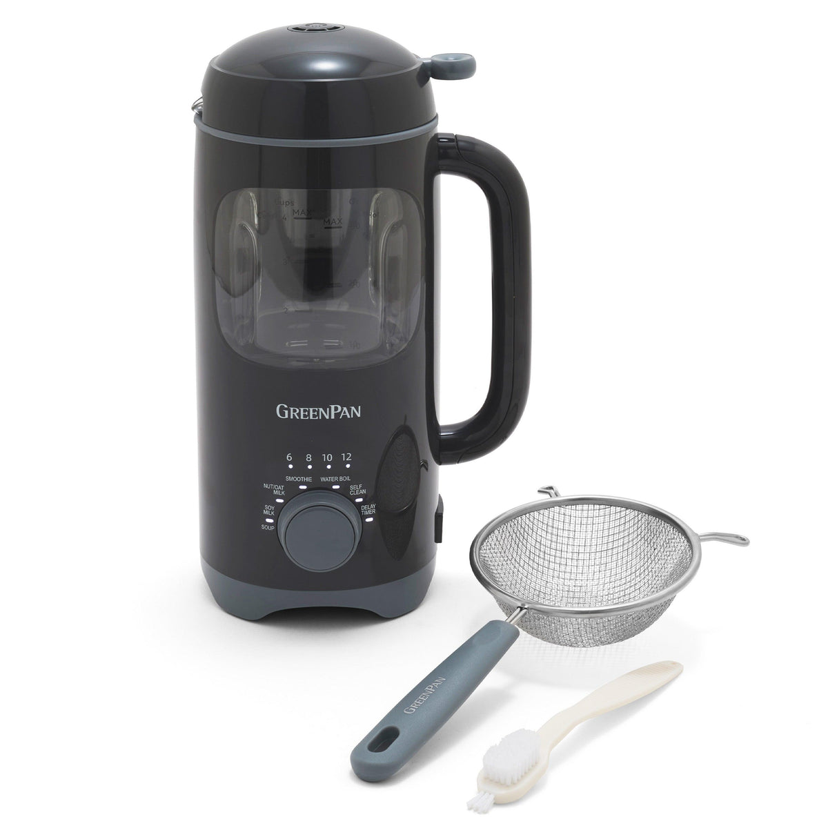 GreenPan Better Blend Milk Maker Graphite