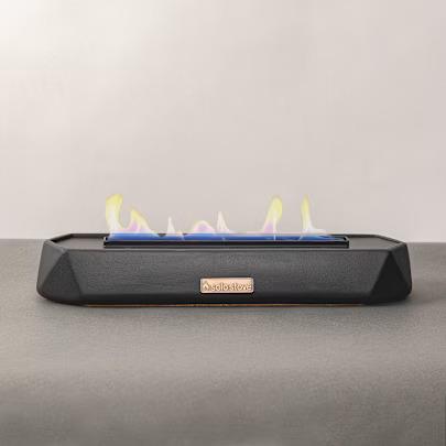 TerraFlame The Runner Tabletop Fire Pit - Black