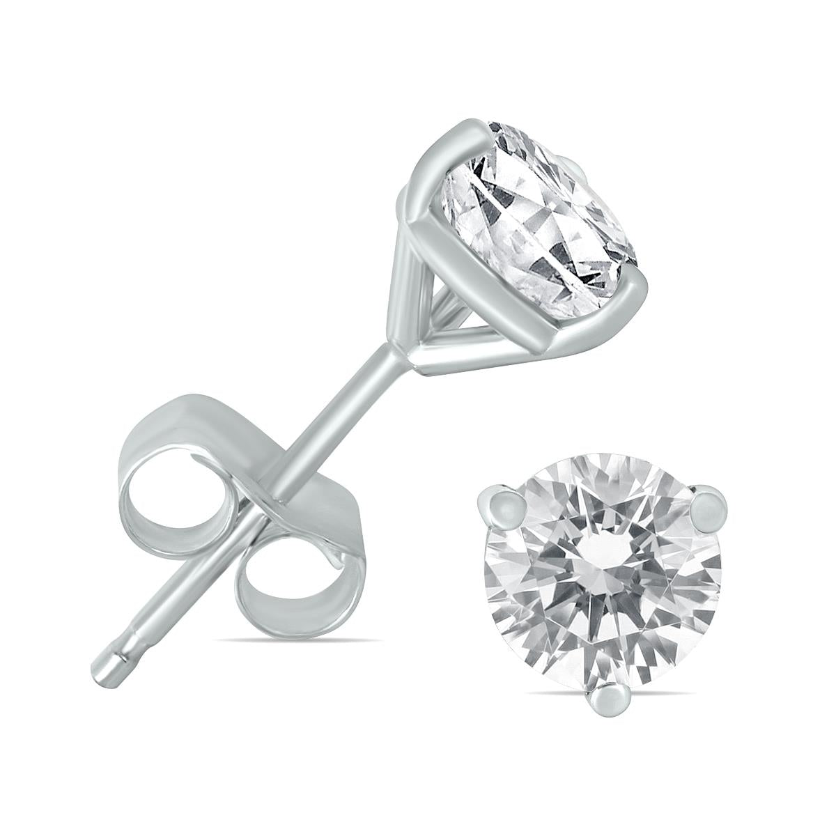 Prestige Boutique Diamonds 1/4 CT Martini Set Diamond Solitaire Ear