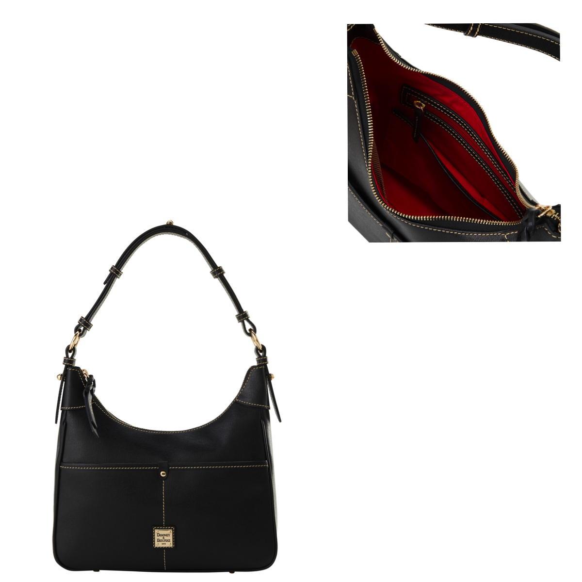 Dooney & Bourke Saffiano Small Rebecca Hobo