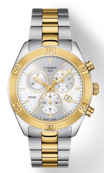 Tissot PR 100 Sport Chic Chronograph Ladies Watch