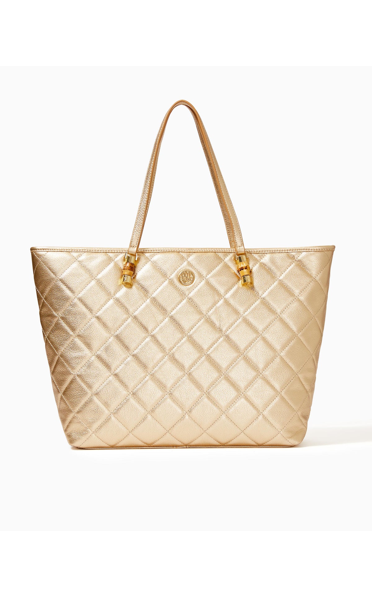 Lilly Pulitzer Quilted Leather Meena Tote