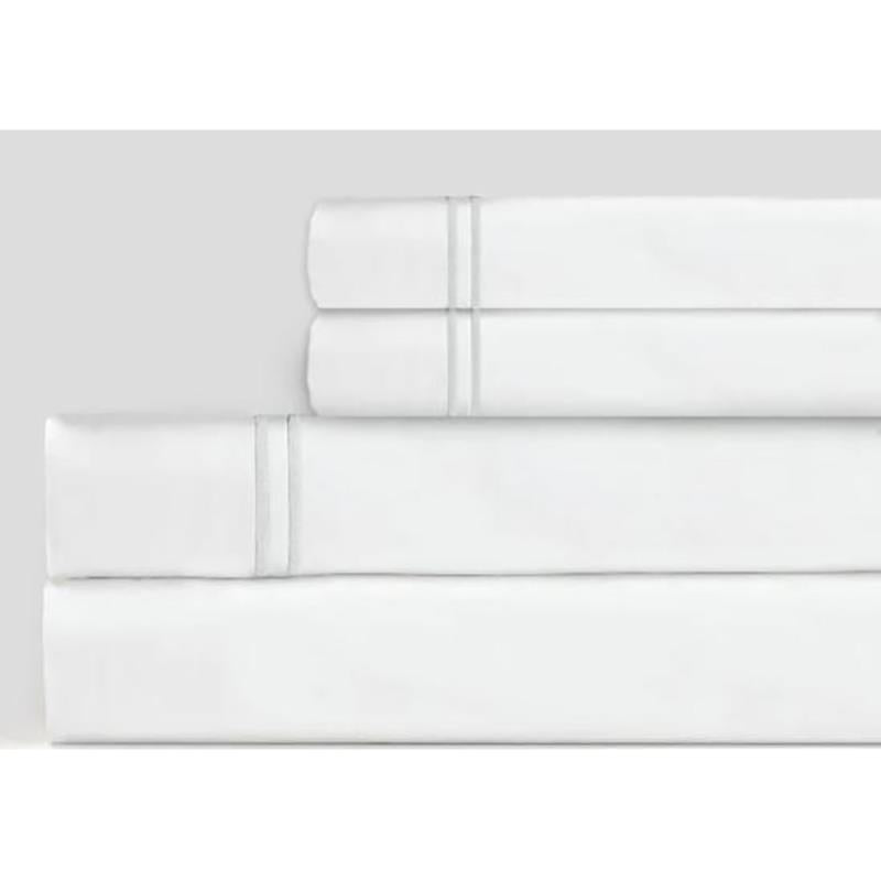 Sferra Grande Hotel King Sheet Set - Ivory/Ivory