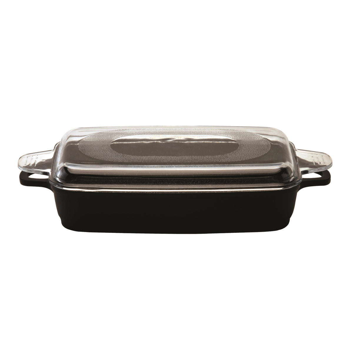 BergHOFF Scala Nonstick Cast Aluminum Roasting Pan 13" x 8.25" x 2.5", 4.9qt.