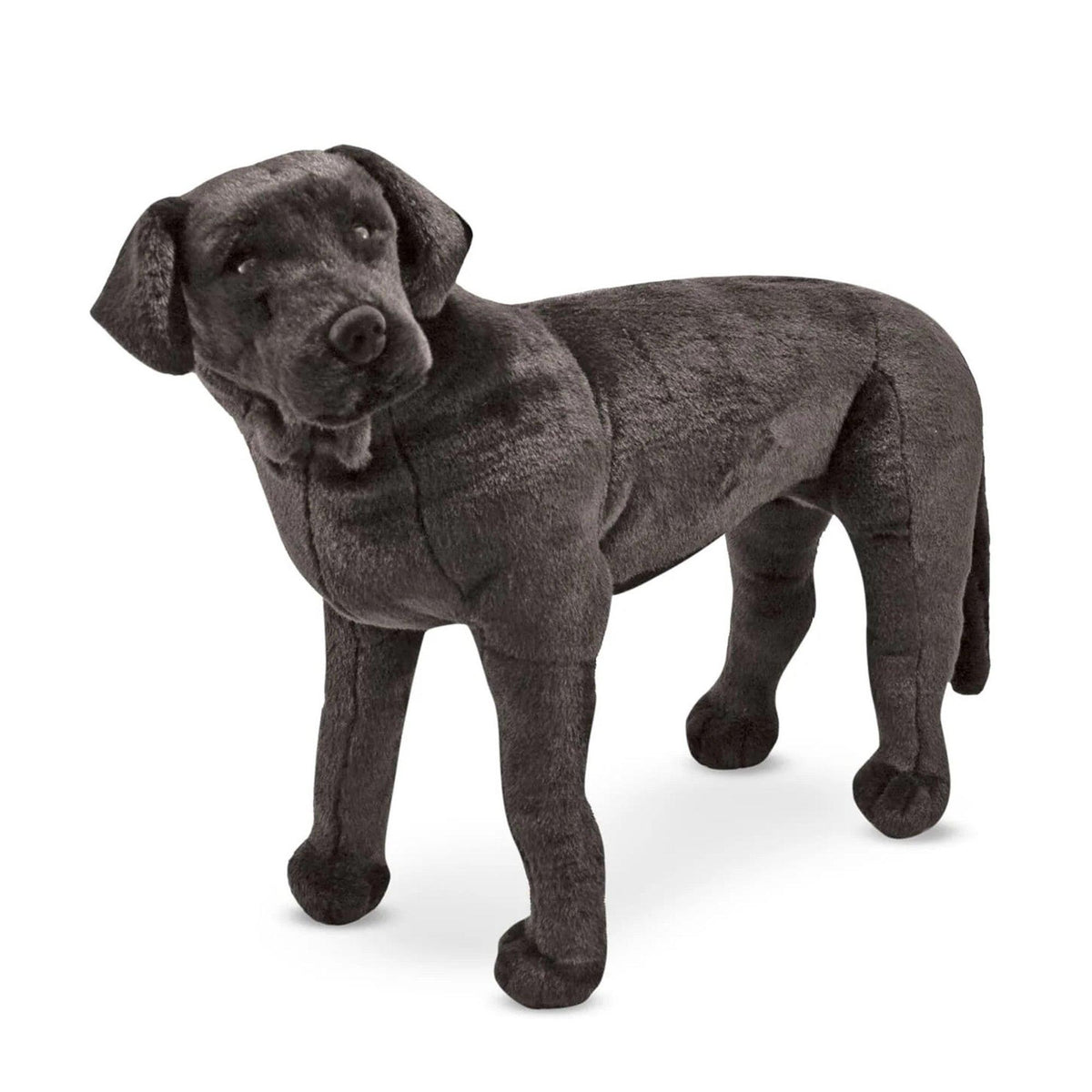 Melissa & Doug Giant Black Lab Stuffed Animal Ages 3+ Years
