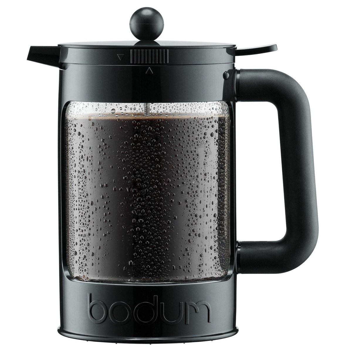 Bodum Bean Set 51oz Cold Brew Coffeemaker W/ Two Lids Black