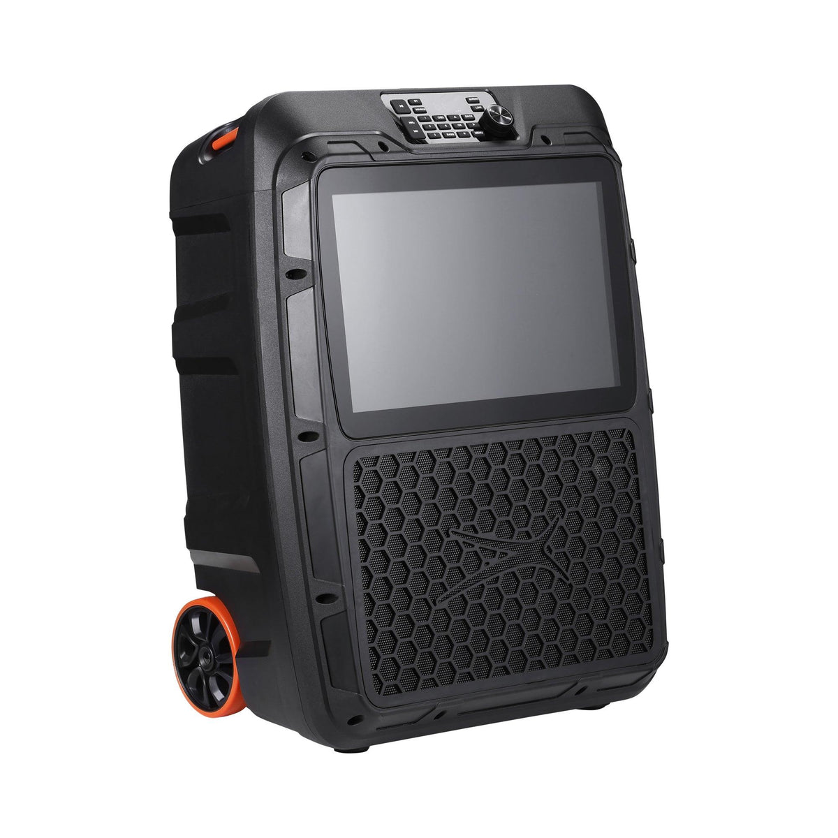 Altec Lansing SoundRover View Portable Wireless Speaker w/ Screen for Streaming Black