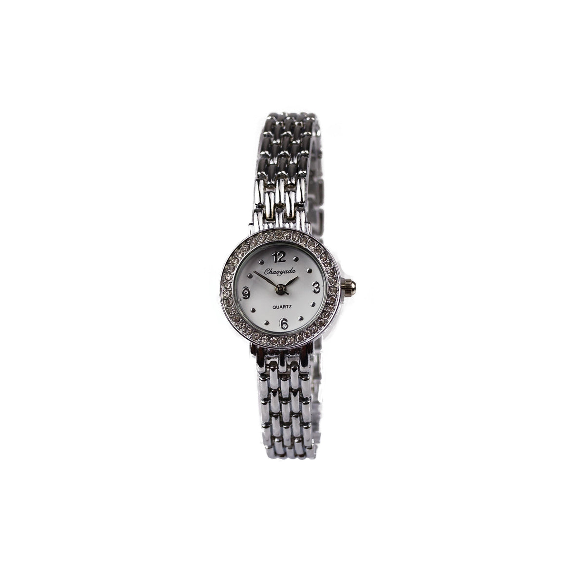 Completely Bella Ladies' Silver Crystal Fashion Watch